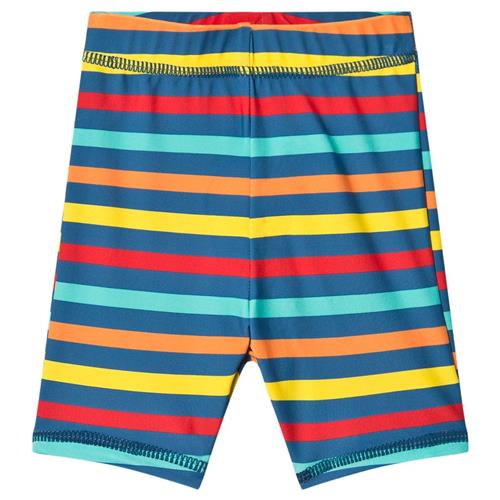 Frugi Stribede Badebukser Multifarvede | Blå | 0-3 months