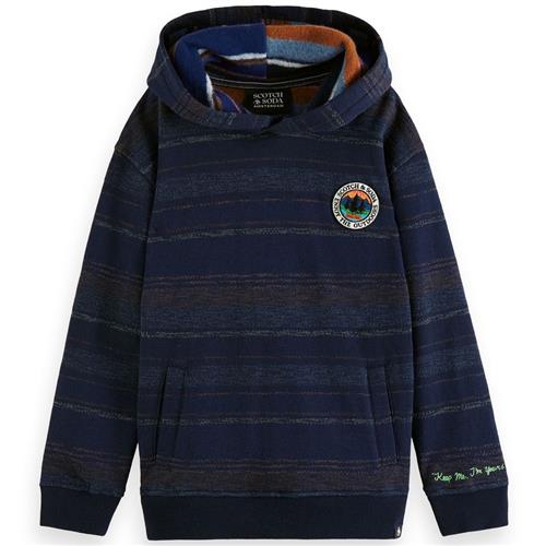 Se Scotch & Soda Mærket Hættetrøje Navyblå | Marine blå | 6 years ved Babyshop