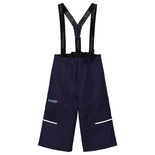 Se Bergans Skalbukser, Storm, Insulated, Kids, Navy | Marine blå | 86 cm ved Babyshop