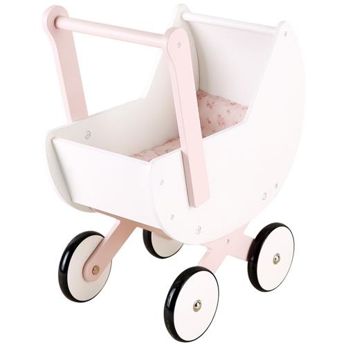 Se Stoy FSC 100% Dukke Klapvogn Hvid | Hvid | 3-6 ved Babyshop