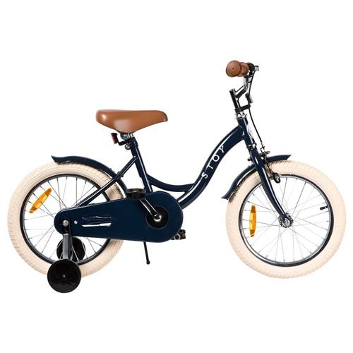 Stoy 16" Vintage Cykel Navyblå | Marine blå | 5-7