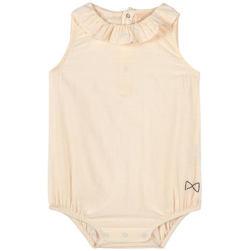 Mini Sibling Frill Babybody Natural |  | 6-12 months