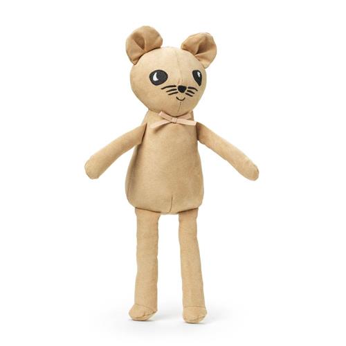 Se Elodie Forest Mouse Max Tøjdyr | Beige | 0-3 ved Babyshop