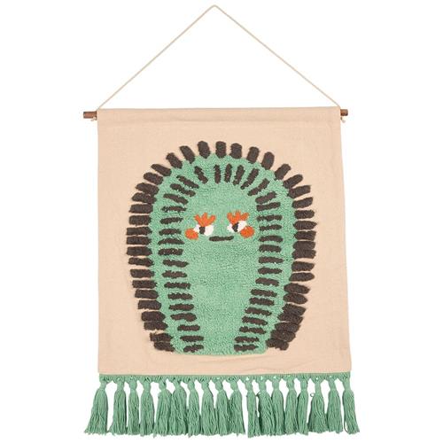 Se JOX Cactus Vægdekoration Beige | Grønn | 0 ved Babyshop