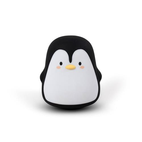 Filibabba Pelle The Penguin Lampe Sort | Sort | 0