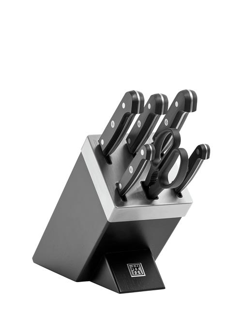 Zwilling Sæt Med Knivblok + Kis Zwilling Black