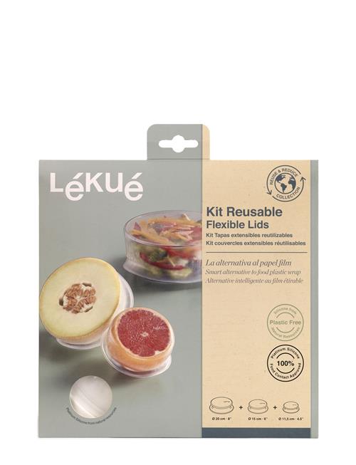 Lekué Stretch Top Set: 11,5, 15Cm, 20Cm Lekué