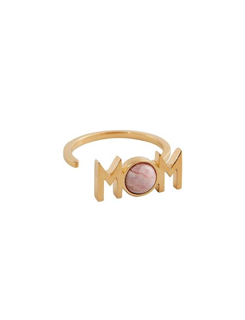 Design Letters Great Mom Ring Design Letters Red