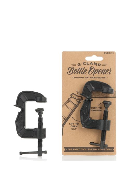 Se Suck UK G-Clamp Bottle Opener Suck UK Black ved Booztlet