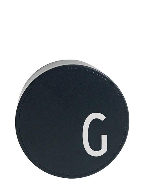 Design Letters Charger A-Z Design Letters Black