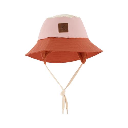 Kuling Liverpool Kontrastfarvet Genanvendt Regnhat Woody Rose/Rust | Lyserød | 48/50 cm