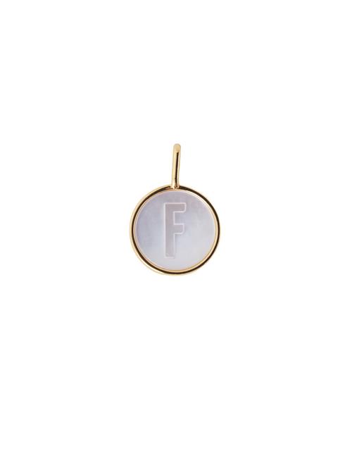 Pearl Charm Gold A-Z Design Letters Gold
