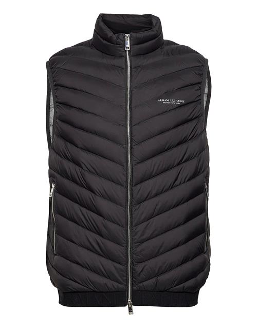 Se Armani Exchange Down Vest Armani Exchange Black ved Booztlet