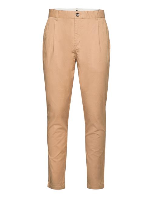 Anerkjendt Akjulius Cotton Pleat Pant Anerkjendt Beige