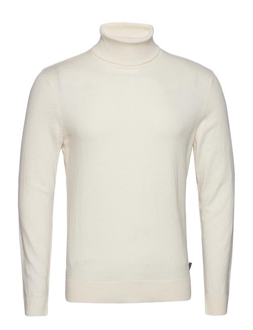 Se Jack & Jones Jjeemil Knit Roll Neck Noos Jack & J S Cream ved Booztlet