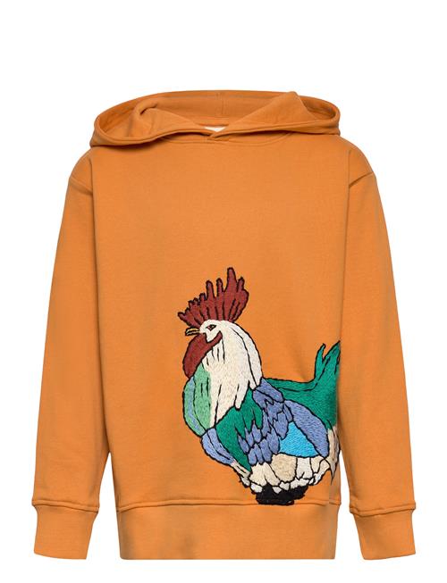 Se Soft Gallery Sgbowie Rooster Hoodie Soft Gallery Orange ved Booztlet