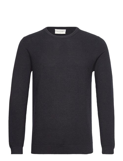 Se Bruun & Stengade Bs Hebert Regular Fit Knitwear Bruun & Stengade Navy ved Booztlet