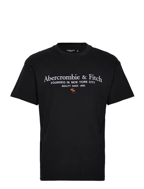 Abercrombie & Fitch Anf Mens Graphics Abercrombie & Fitch Black