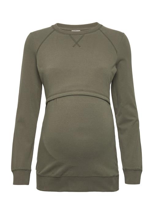 Se Boob B Warmer Sweatshirt Boob Khaki ved Booztlet