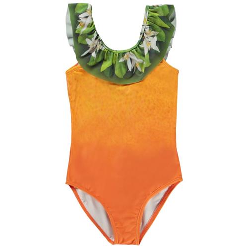 Se Molo Nika Badedragt Orange | Orange | 116 cm ved Babyshop