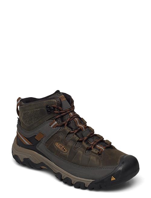 Se KEEN Ke Targhee Iii Mid Wp M Blk Olive-Golden Br KEEN Green ved Booztlet