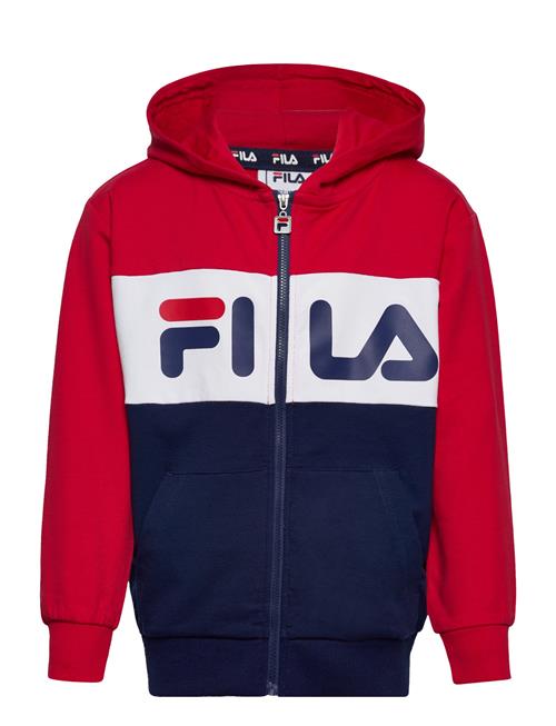 Baar-Ebenhausen Blocked Zip Hoody FILA Patterned