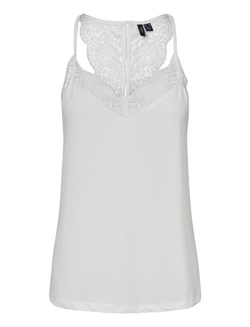 Vmana S/L Lace Top Ga Noos Vero Moda White