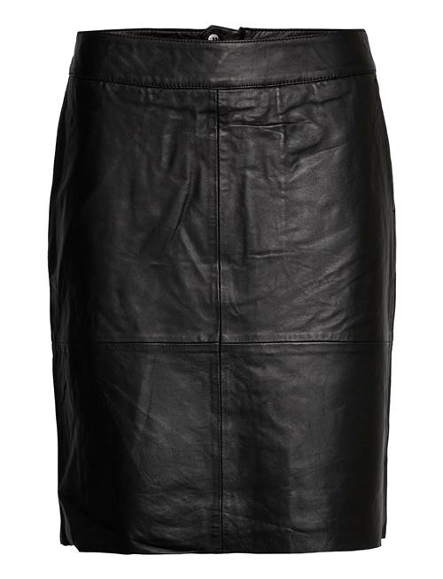 Culture Cuberta Leather Skirt Culture Black