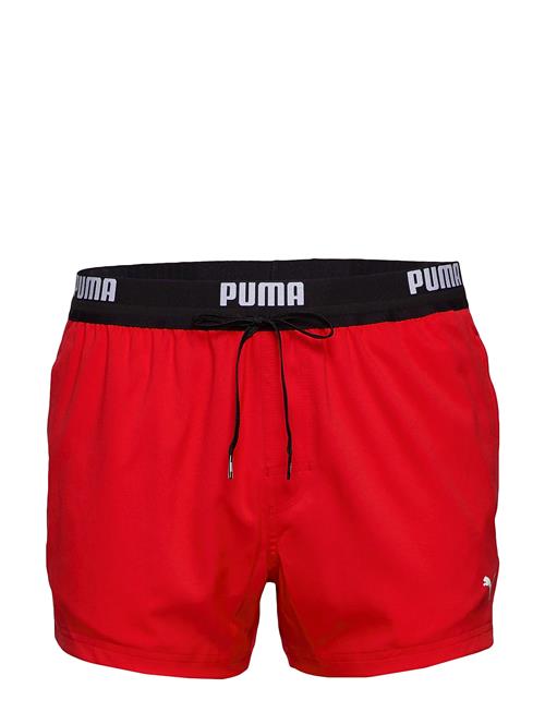 Puma Swim Men Logo Short Shorts 1P Puma Swim Red