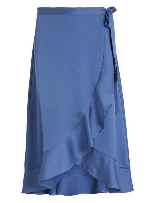 Viellette Wrap Hw Skirt/Su - Noos Vila Blue