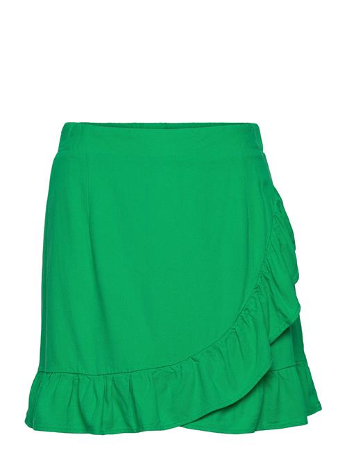 Vero Moda Vmmymilo Hw Mini Skirt Wvn Ga Vero Moda Green