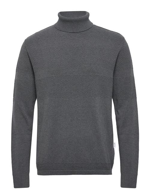 Selected Homme Slhmaine Ls Knit Roll Neck W Noos Selected Homme Grey