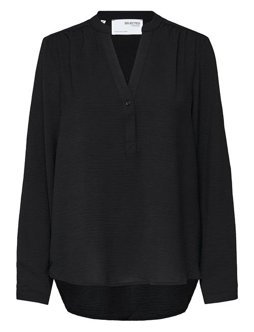 Selected Femme Slfmivia Ls Top B Noos Selected Femme Black