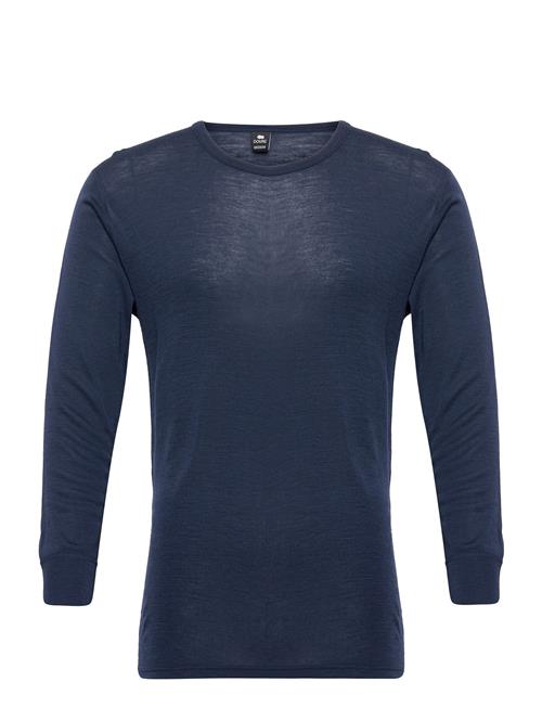 Dovre Wool Long Sleeved T-Shir Dovre Blue