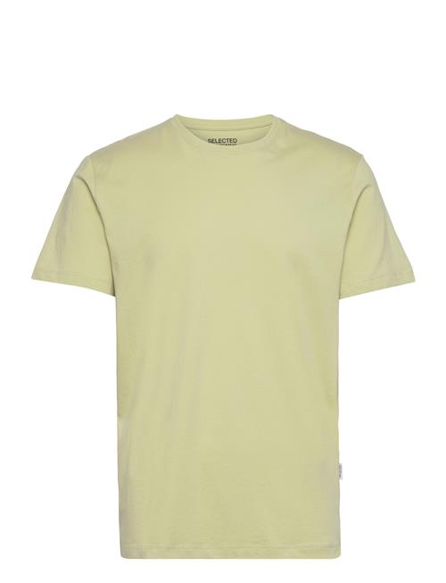 Selected Homme Slhaspen Ss O-Neck Tee Noos Selected Homme Green