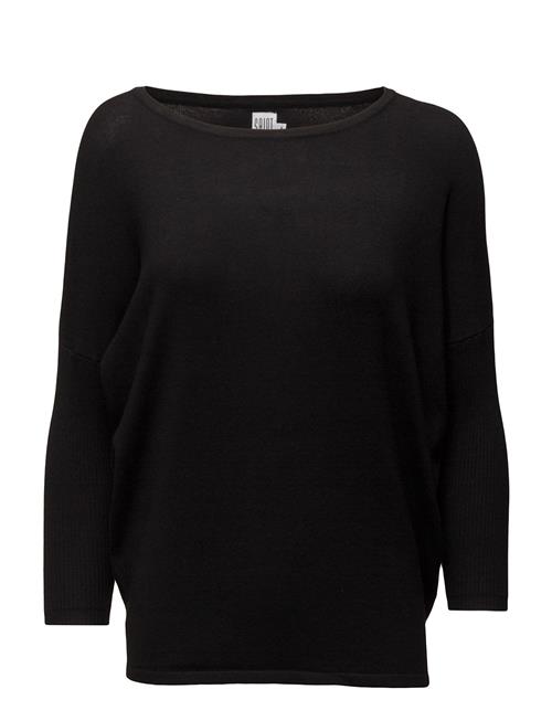 A2561, Milasz R-Neck Pullover Saint Tropez Black