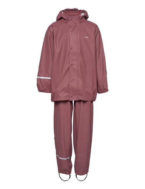 Se CeLaVi Basic Rainwear Set -Solid Pu CeLaVi Brown ved Booztlet