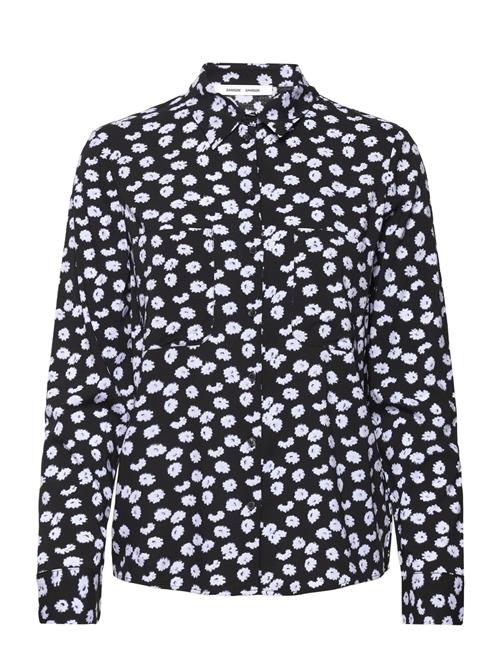 Milly Shirt Aop 9942 Samsøe Samsøe Navy