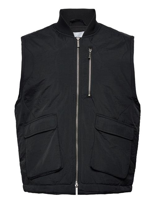 Se Les Deux Major Quilted Vest Les Deux Black ved Booztlet