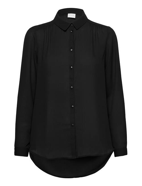 Vila Vilucy Button L/S Shirt - Noos Vila Black