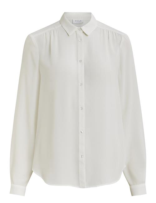 Vila Vilucy Button L/S Shirt - Noos Vila White