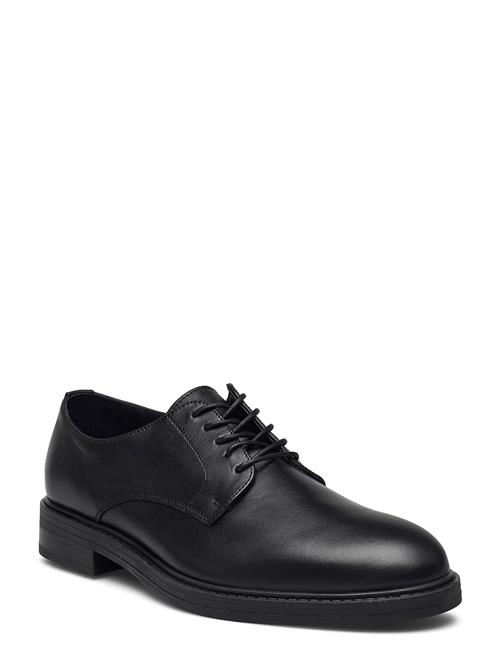 Se Slhblake Leather Derby Shoe Selected Homme Black ved Booztlet