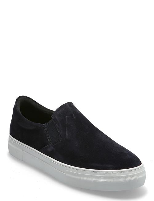 Slhdavid Chunky Suede Slipon Selected Black