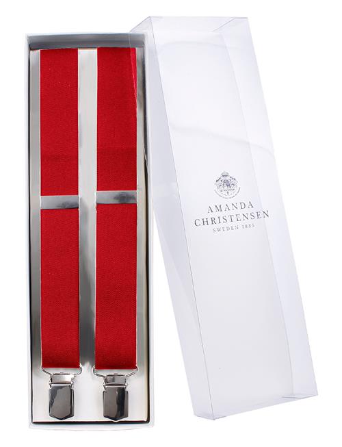 Se Amanda Christensen Suspenders Amanda Christensen Red ved Booztlet