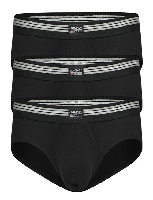 Jockey Brief 3-P Jockey Black