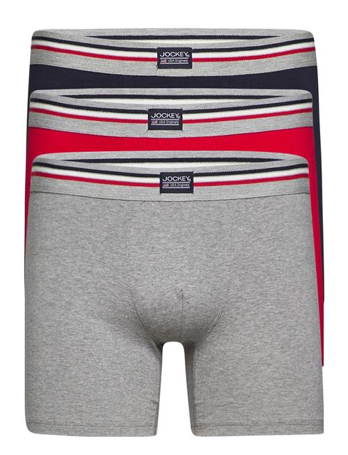 Boxer Trunk 3-P Jockey Grey