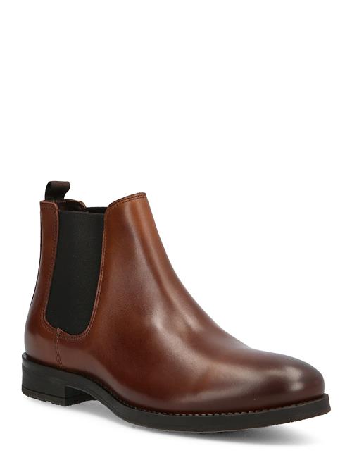 Jack & Jones Jfwargo Leather Chelsea Ln Jack & J S Brown