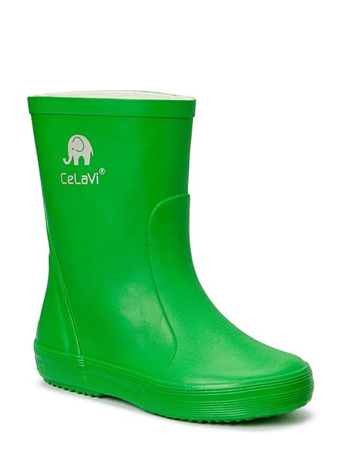 Se CeLaVi Basic Wellies -Solid CeLaVi Green ved Booztlet