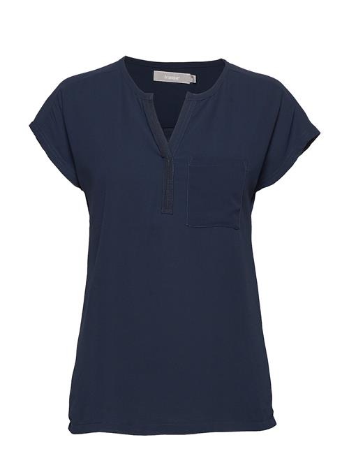 Fransa Frzawov 2 Blouse Fransa Navy