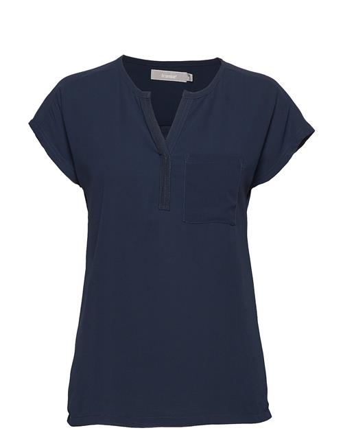 Se Zawov 2 Blouse Fransa Navy ved Booztlet